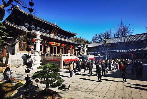 径山寺庭院