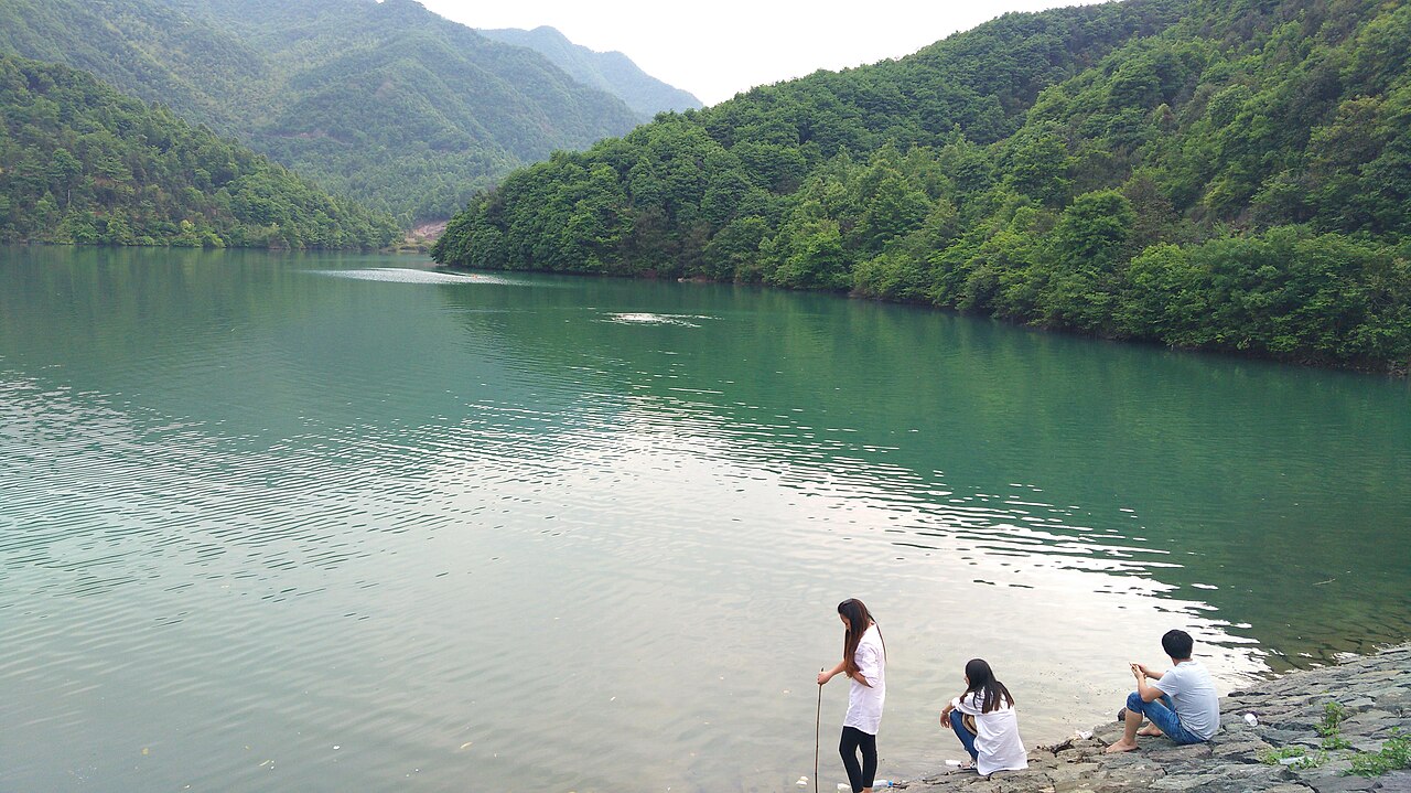 上青古道水岸视野