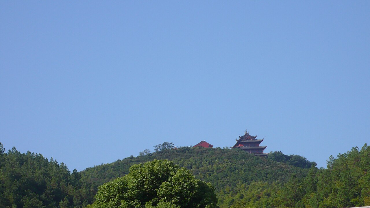 穹窿山风景区远眺