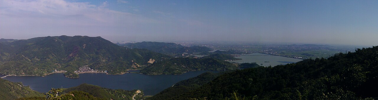 九龙湖邻近慈溪杜湖全景