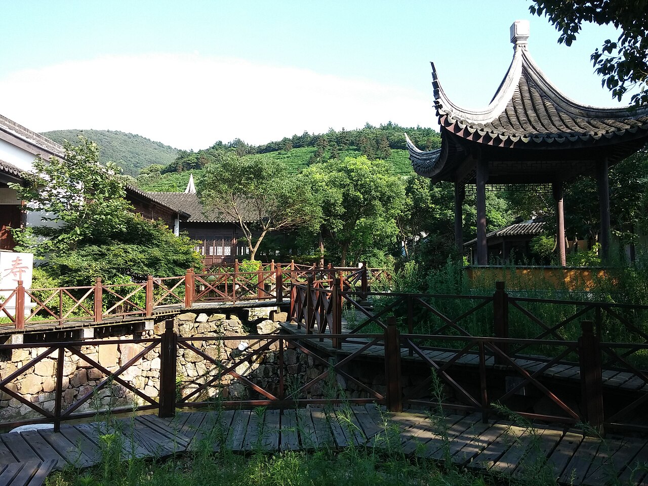 西山岛山林水亭