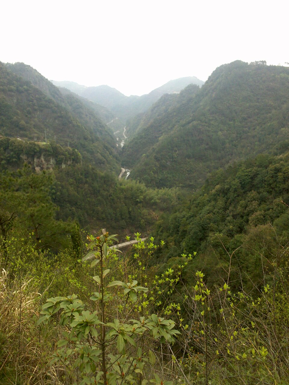 十九峰周边外婆坑山谷