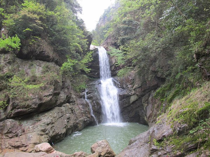 台州天台华顶山云锦杜鹃环线实景图