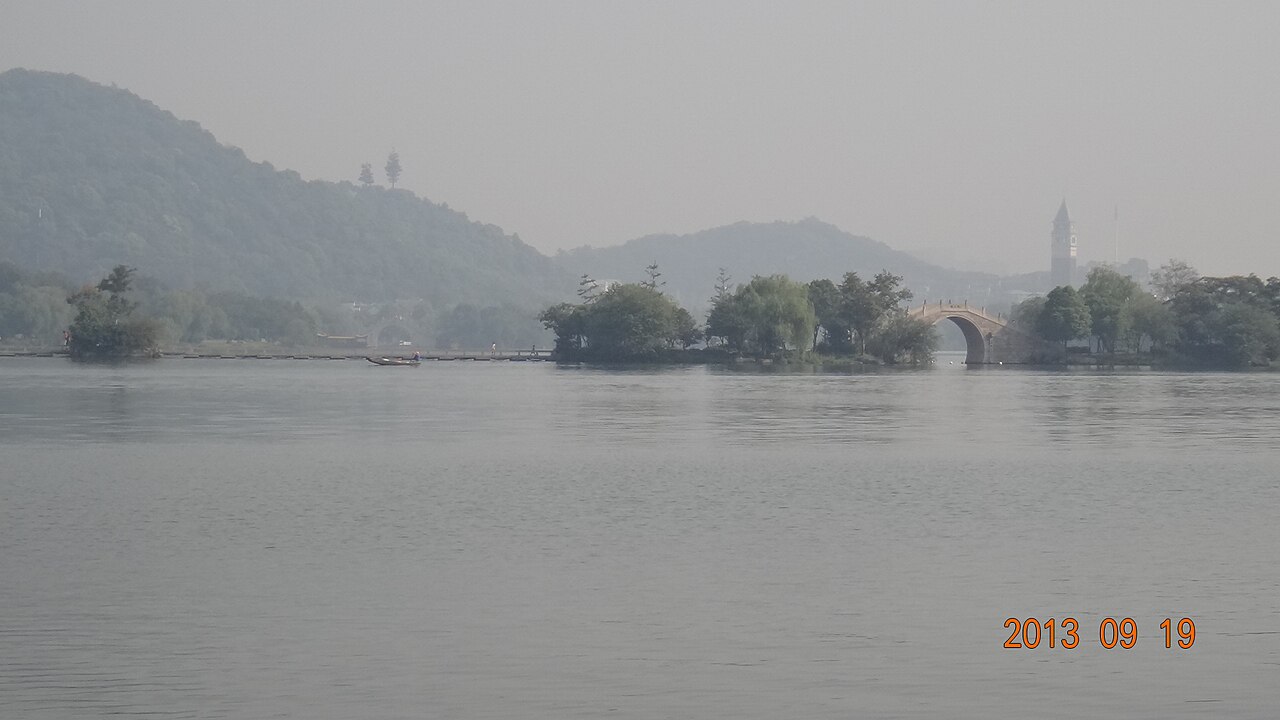 湘湖山水全景