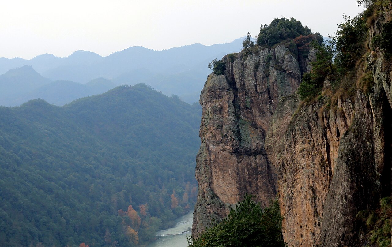 仙都峰岩景观