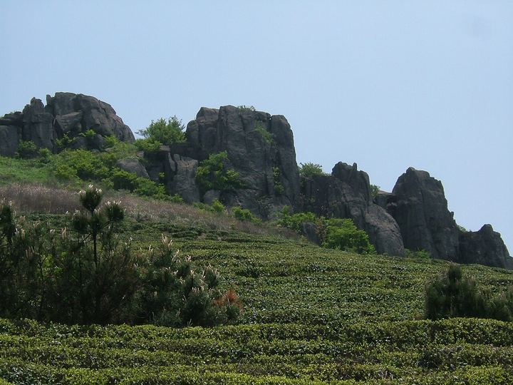绍兴诸暨东白山叶家坑环线实景图