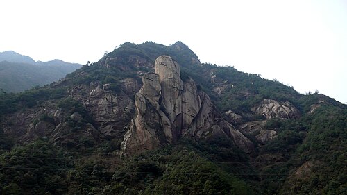 徽杭古道佛掌峰景观