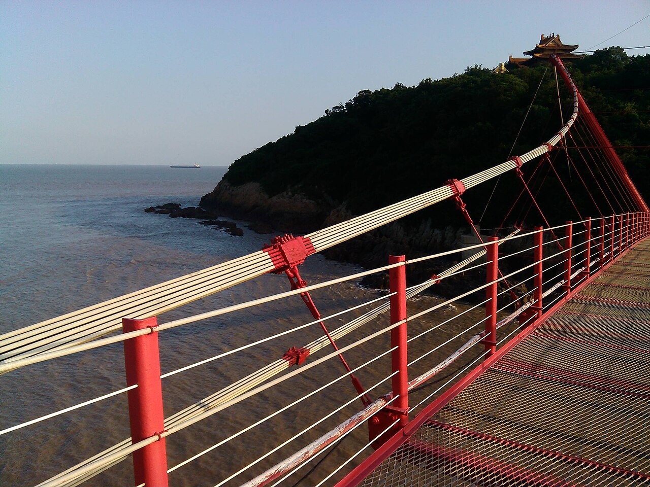 九龙山滨海步道海景