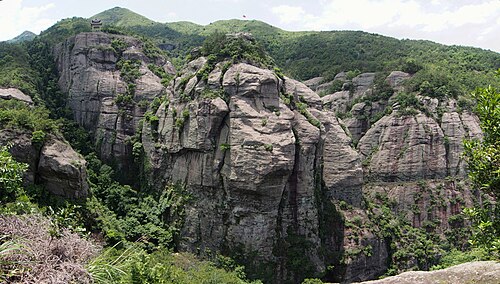 台州温岭南嵩岩环线实景图