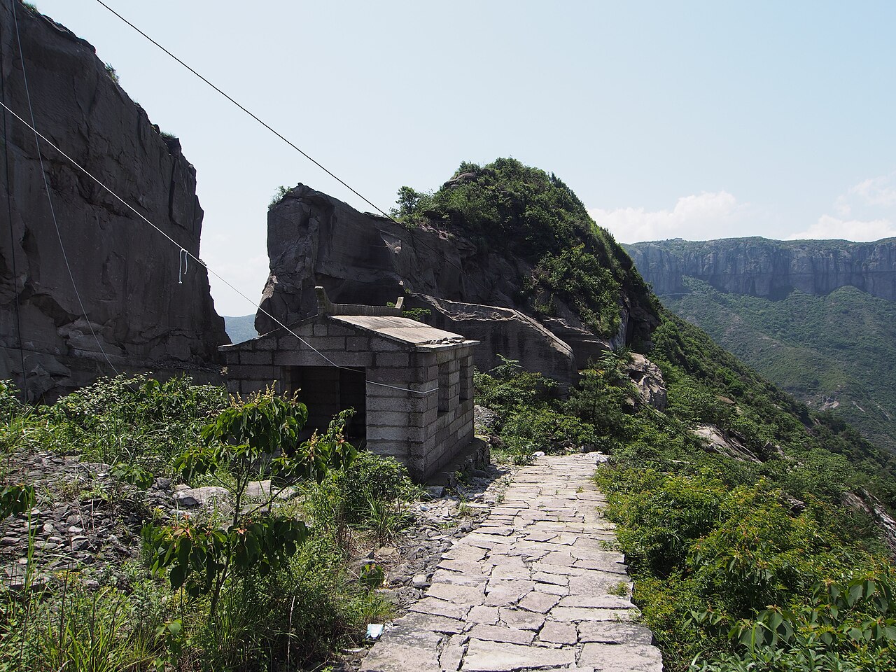 方山至南嵩岩山间步道